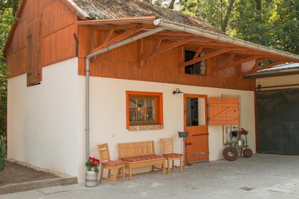 Moderne Jurte Herbsleben Hotel Bagian luar foto